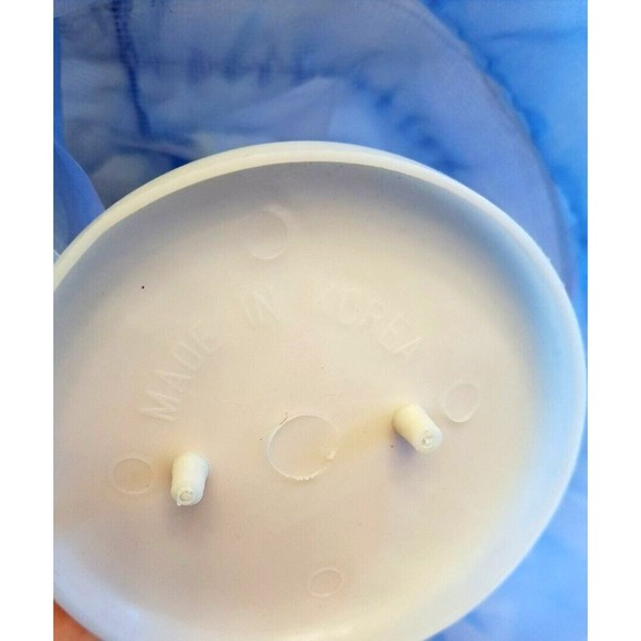 BRADLEY Vintage BIG EYE Blonde Doll Lavender Purple Sheer Dress Lace Trim 16" - Picture 14 of 14